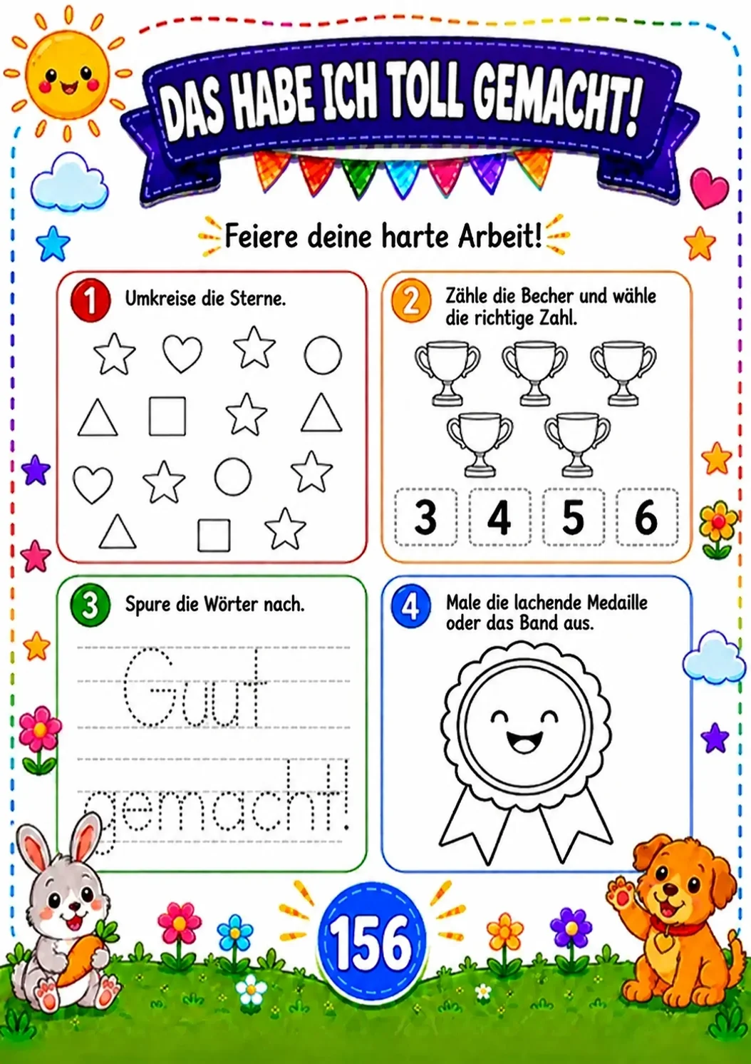 Arbeitsblatt: Gut gemacht